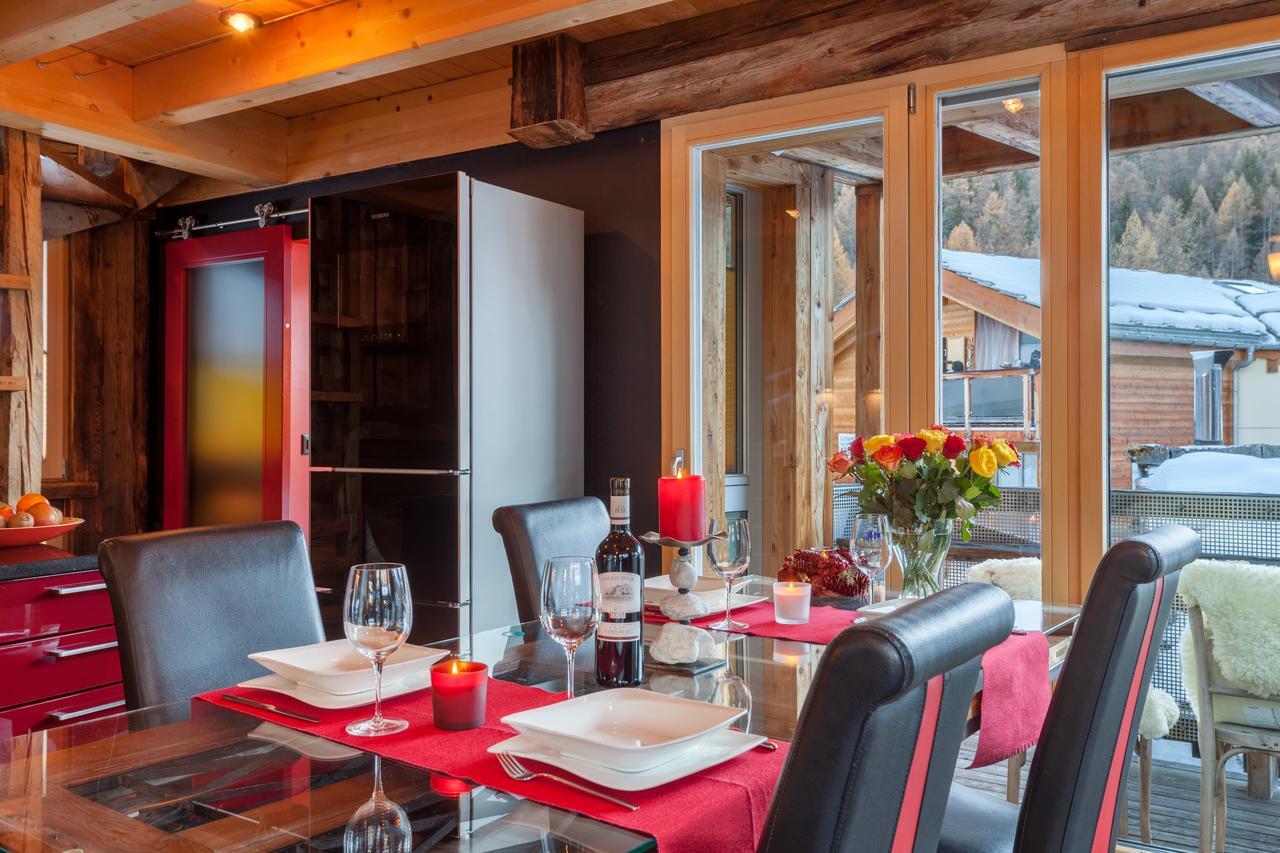 Chalet Schwalbennest Zermatt Esterno foto