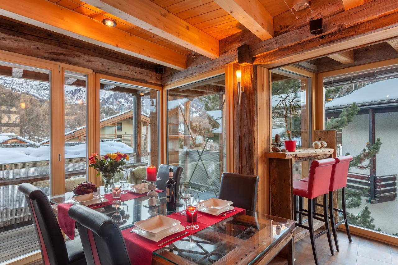 Chalet Schwalbennest Zermatt Esterno foto